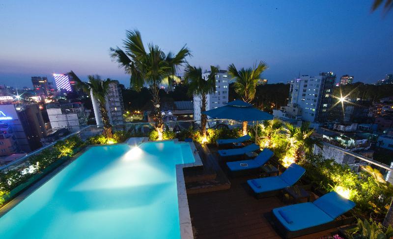 Alagon Central Hotel & Spa Хошимин Экстерьер фото